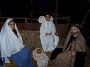Il presepio vivente del CVS di Reggio Calabria