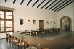 L'interno del salone
